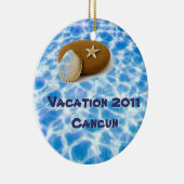 休暇のオーナメント セラミックオーナメント (右)
