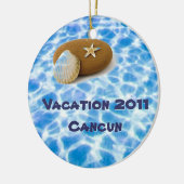 休暇のオーナメント セラミックオーナメント (左)