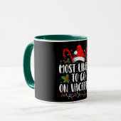 休暇のクリスマスマッチングに行く可能性が最も高い マグカップ (正面左)