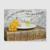 休暇のコーヒーと良い本を楽しむ読こと (正面)