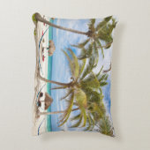 休暇のビーチ アクセントクッション (裏面(縦))