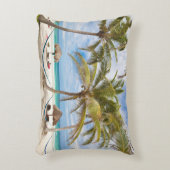 休暇のビーチ アクセントクッション (正面(垂直))