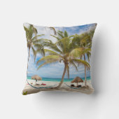 休暇のビーチ クッション (裏面)