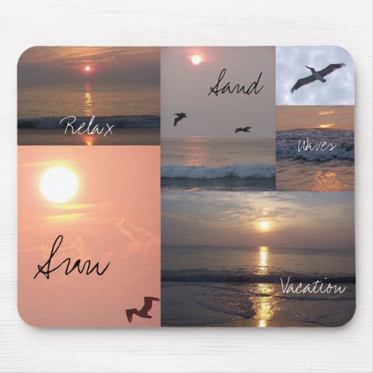 休暇のマウスパッド マウスパッド (正面)