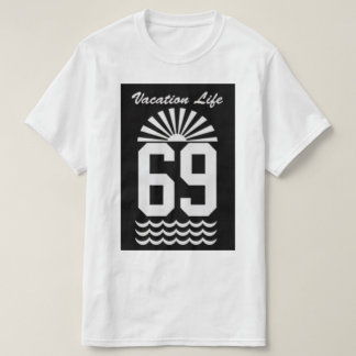 休暇の位置のティー Tシャツ