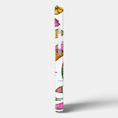 休暇の夏のビーチのおもしろい Case-Mate iPhoneケース (裏面 / 左)