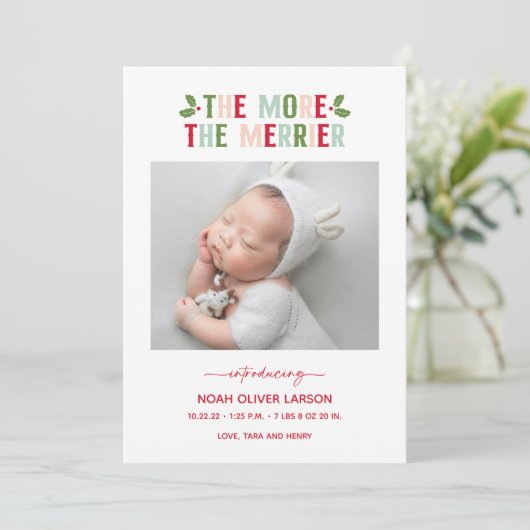 休暇の誕生メリーの発表が多い シーズンカード (スタンド正面)