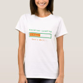 休暇の読み込み-待たない-夏 Tシャツ (正面)