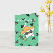 休暇のClacney! カード (黄色い花)