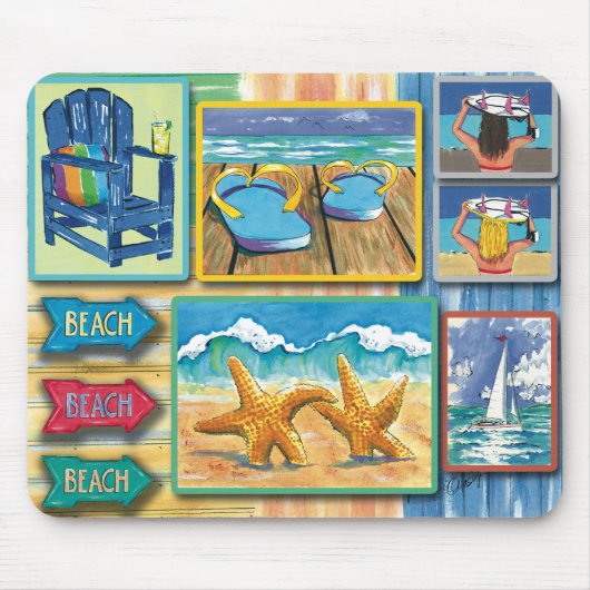 休暇のmousepad マウスパッド (正面)