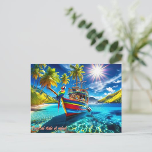 休暇はがき シーズンポストカード (スタンド正面)