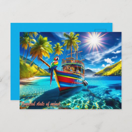 休暇はがき シーズンポストカード (正面/裏面)