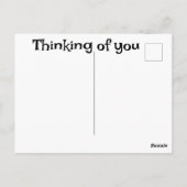 休暇はがき ポストカード (裏面)