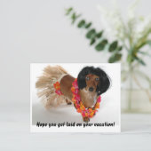 休暇はがき ポストカード (スタンド正面)