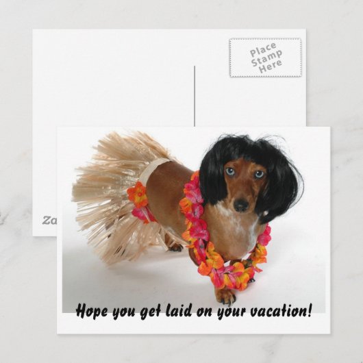 休暇はがき ポストカード (正面/裏面)