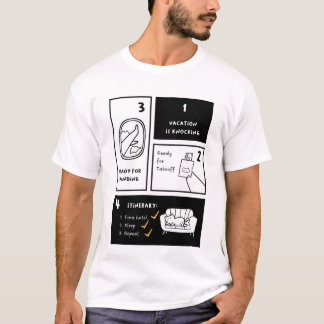 休暇はノックしている | ホテルを探す。眠れ。繰り Tシャツ