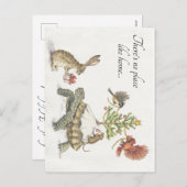 休暇は家で過ごすのが一番！ シーズンポストカード (正面/裏面)