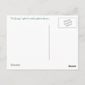 休暇を取ってキャンプデシム! ポストカード (裏面)