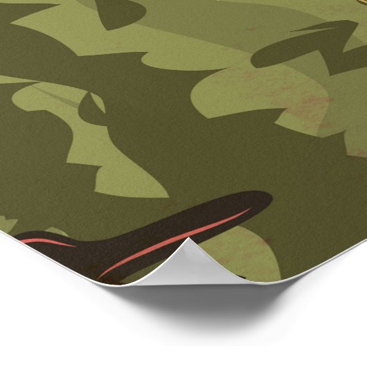 休暇を取る – オレゴンのヴィンテージ旅行のポスター。 ポスター (角)