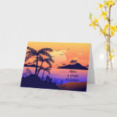 休暇を素晴らし取る カード (黄色い花)