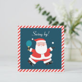 休暇オフィスパーティーの招待状 招待状 (スタンド正面)