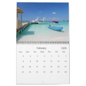 休暇カリブのカレンダー カレンダー (2月 2026)