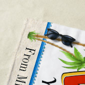 休暇ビーチタオルクリック – フルビュー ビーチタオル (インサイチュ)