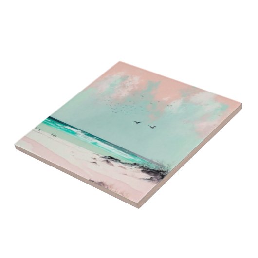 休暇ビーチ タイル (側面)