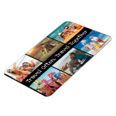 休暇フォトコラージュ旅行が頻繁に一緒 マグネット (左側)