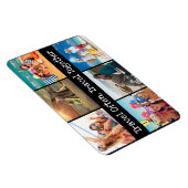 休暇フォトコラージュ旅行が頻繁に一緒 マグネット (右側)