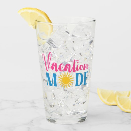 休暇モード タンブラーグラス (アイス正面)