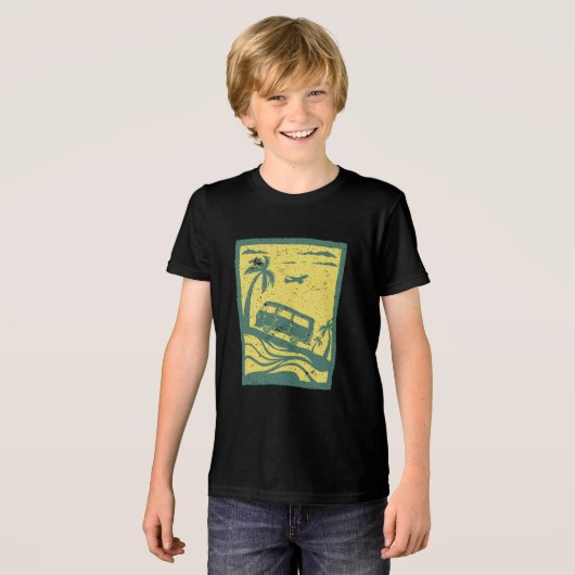 休暇モード トライブレンドＴシャツ (正面全面)