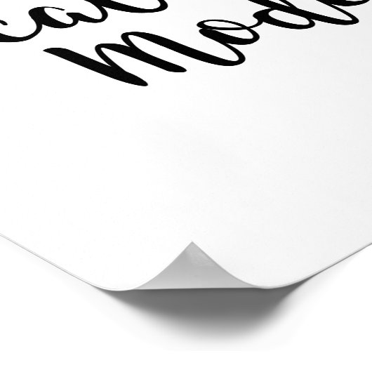 休暇モード ポスター (角)