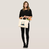 休暇モード ミニトートバッグ (正面(モデル))