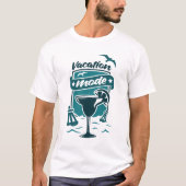 休暇モード Tシャツ (正面)
