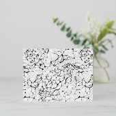 休暇ユニーク写真を使用したサンキューカードの作成 箔シーズンポストカード (立ち正面)