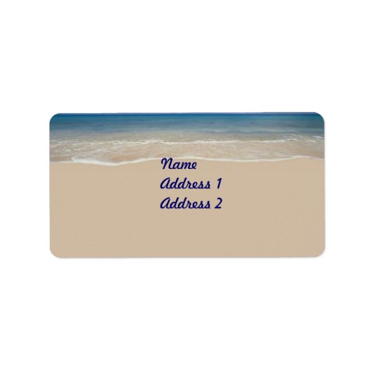 休暇ラベル ラベル (正面)