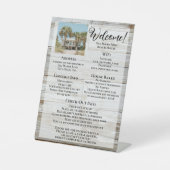 休暇レンタルウェルカムゲスト情報の写真 台座サイン (正面)