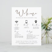 休暇レンタルウェルカムサインゲスト情報 (スタンド正面)