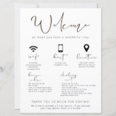 休暇レンタルウェルカムサインゲスト情報 (正面)