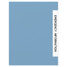 休暇レンタルウェルカムバインダー – サブジェクトディバイダー