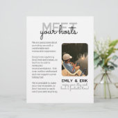 休暇レンタルウェルカムバインダー – ホストを満たす (スタンド正面)