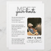 休暇レンタルウェルカムバインダー – ホストを満たす (正面/裏面)