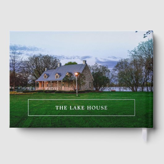 休暇レンタルエレガントフォトブルー ゲストブック (裏面)