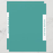 休暇レンタルガイドブックバインダー主体分周器 (正面/裏面)