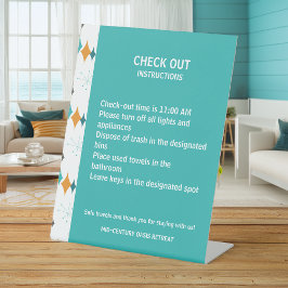 休暇レンタルチェックアウト情報レトロスターバスト 台座サイン