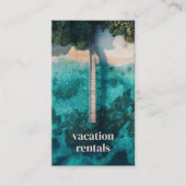 休暇レンタルトロピックトラベルエージェンシー 名刺 (正面)