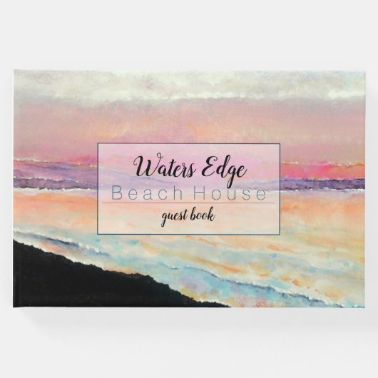 休暇レンタルビーチファインアート ゲストブック (正面)