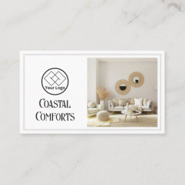 休暇レンタルモダンロゴ | QRコカスタムード 名刺