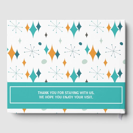 休暇レンタルレトロスターバスト ゲストブック (裏面)